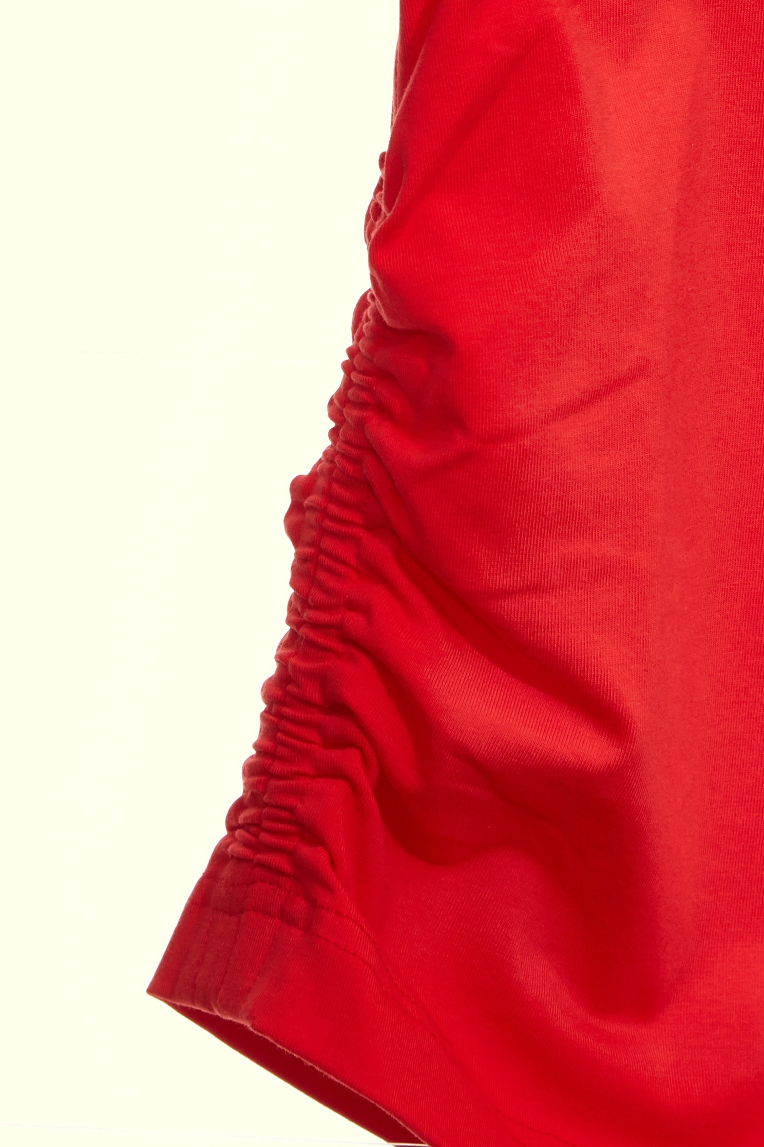 個性紅植絨抓腰上衣個性紅植絨抓腰上衣,T-Shirt,上衣,春夏穿搭,花花世界