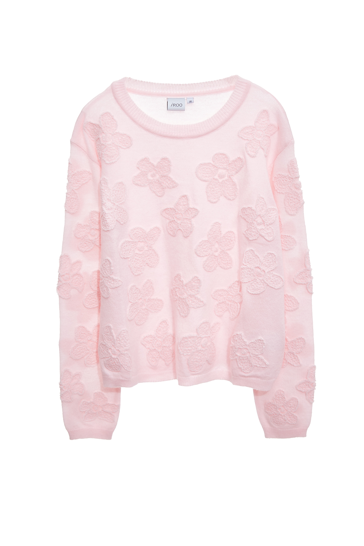 櫻花粉織花針織上衣櫻花粉織花針織上衣,上衣,春夏穿搭,約會特輯,花花世界,針織,針織上衣,針織衫