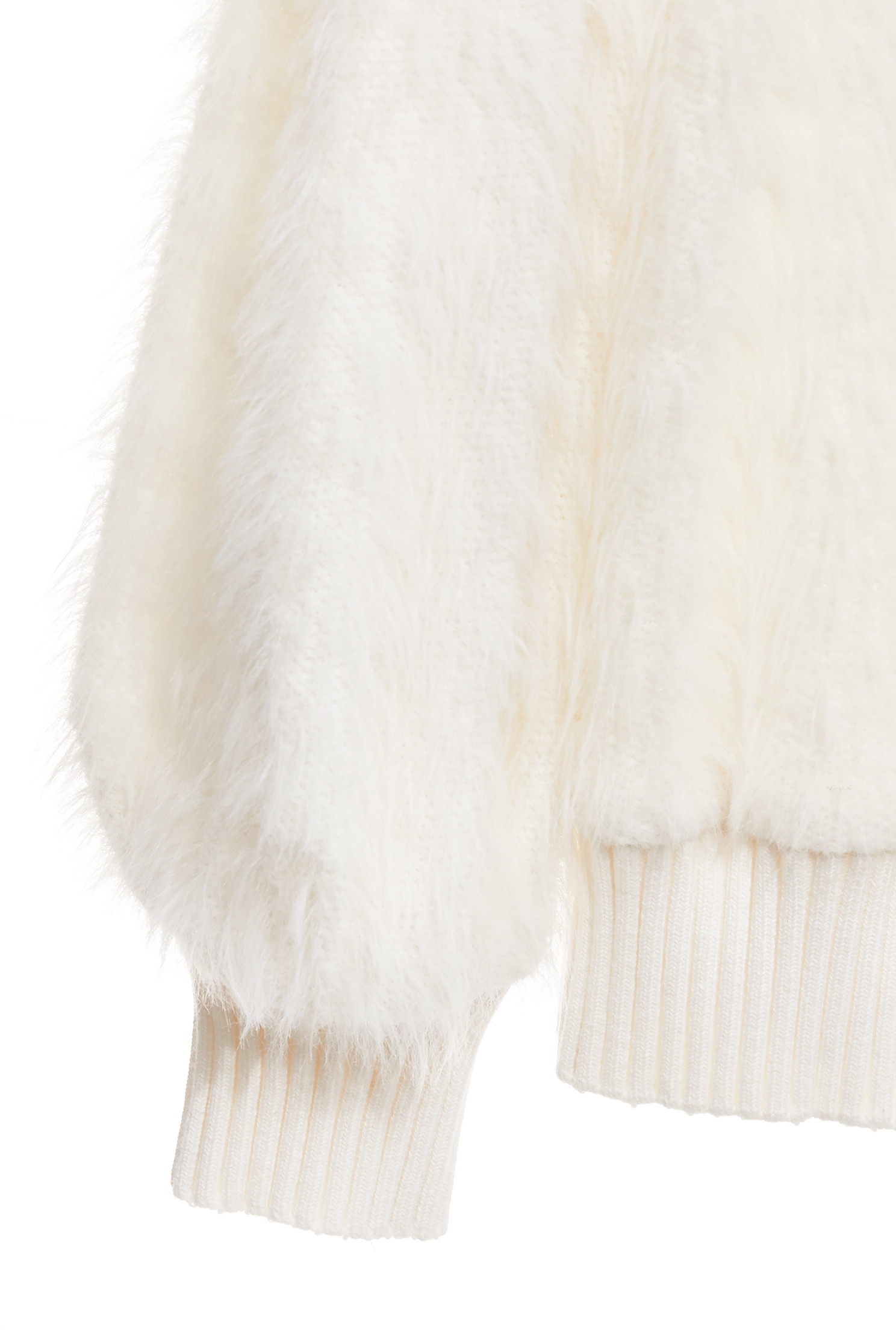 雪紡荷葉繞花針織單品雪紡荷葉繞花針織單品,上班OL穿搭,上衣,春夏穿搭,白色上衣,簡約穿搭,約會特輯,荷葉,針織,雪紡