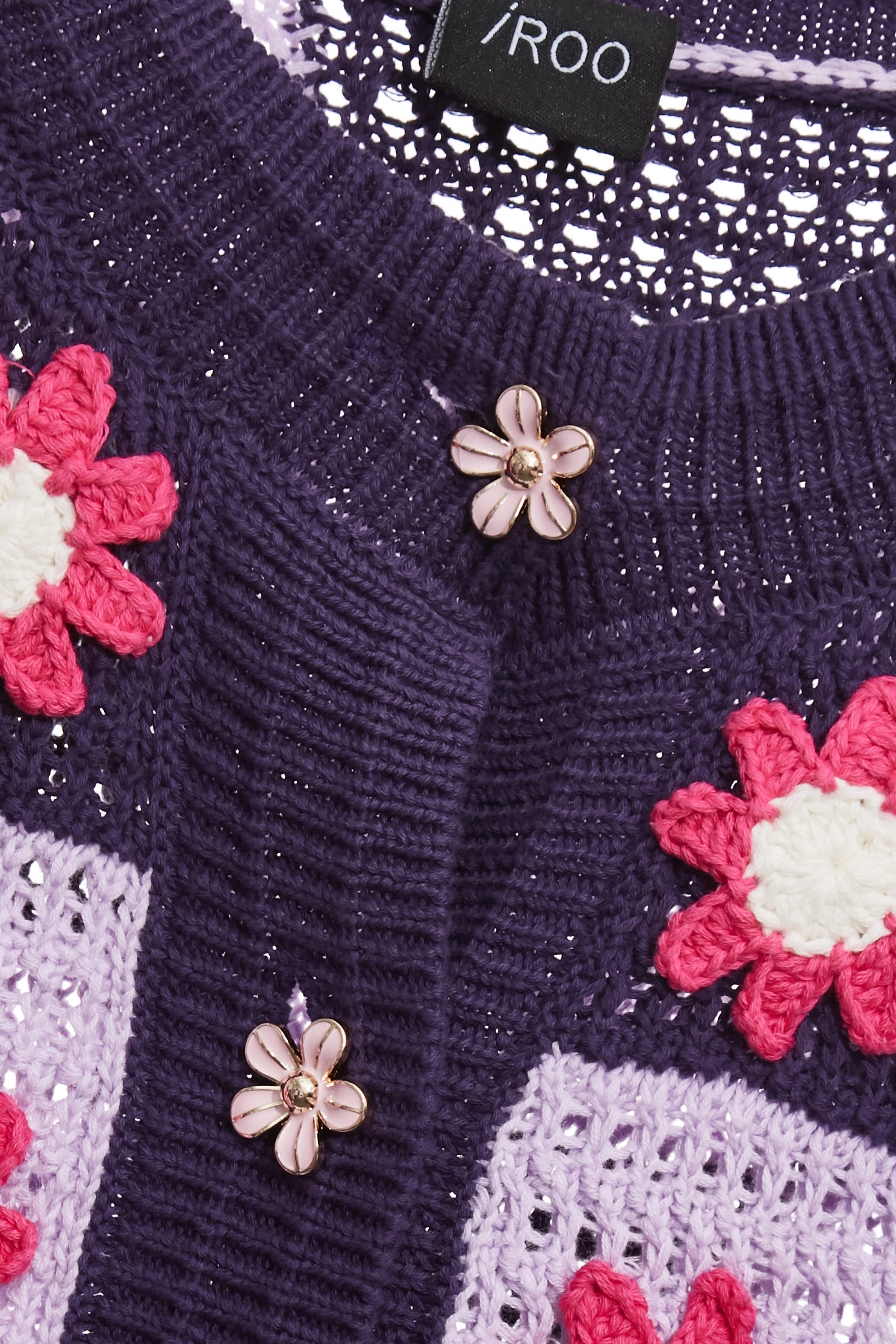 大麗花紫手勾針織外套大麗花紫手勾針織外套,人氣商品,外套,格紋,秋冬穿搭,約會特輯,純棉,花花世界,針織,針織外套