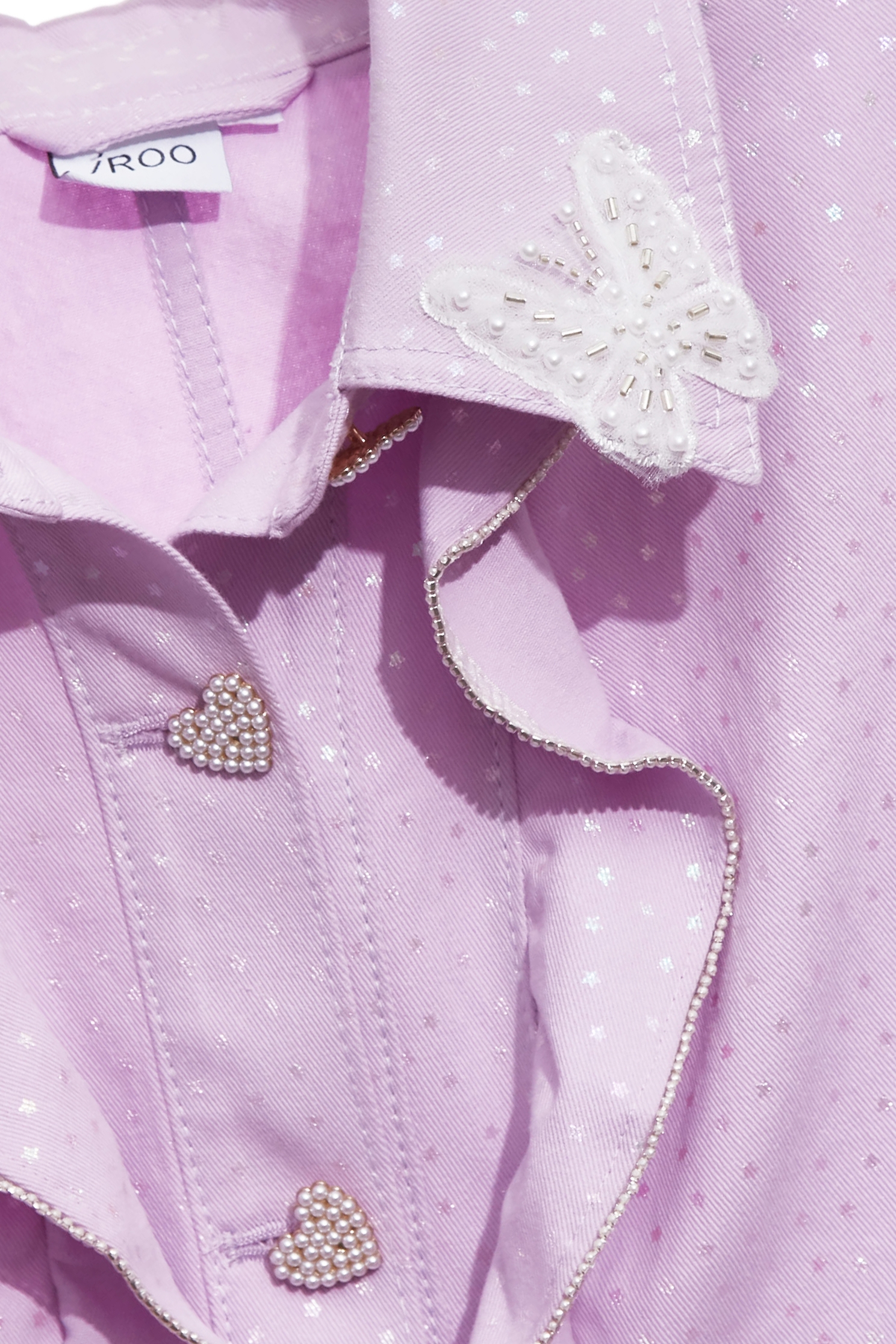 光澤感星星造型外套光澤感星星造型外套,一般外套,上班OL穿搭,丹寧,外套,時髦成套搭配,牛仔,牛仔外套,秋冬穿搭,約會特輯,荷葉