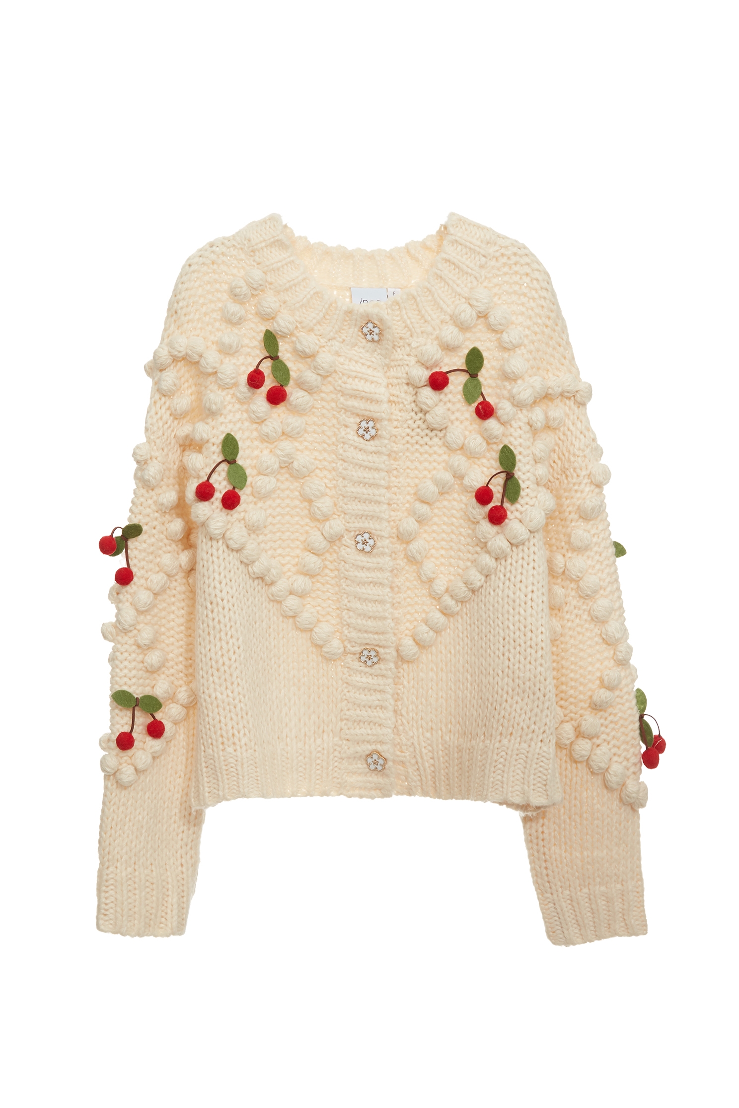 綴手工球球針織外套綴手工球球針織外套,一般外套,人氣商品,外套,春夏穿搭,針織,針織外套