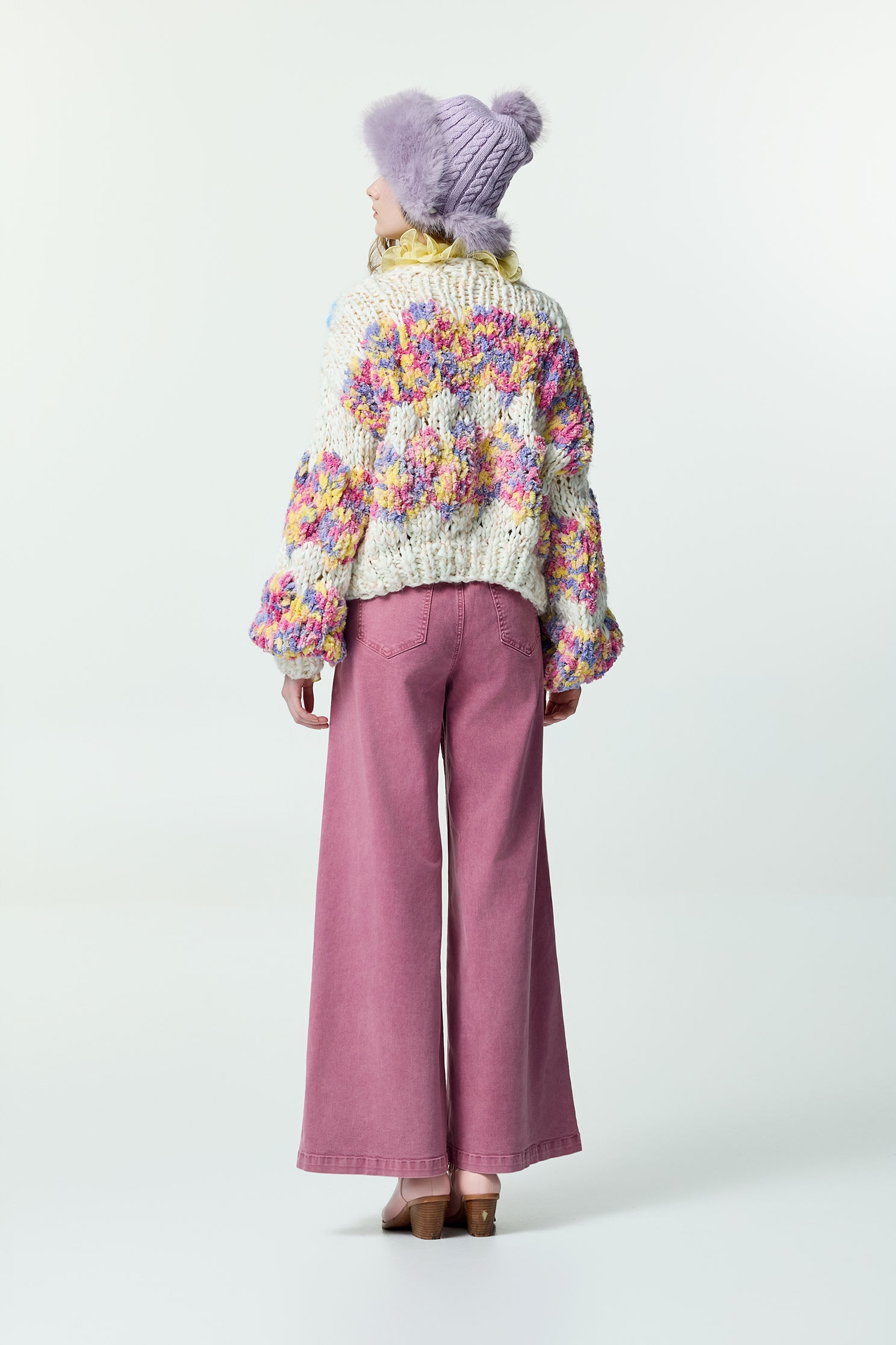 粉彩雪尼爾紗針織外套粉彩雪尼爾紗針織外套,人氣商品,外套,秋冬穿搭,約會特輯,花花世界,針織,針織外套