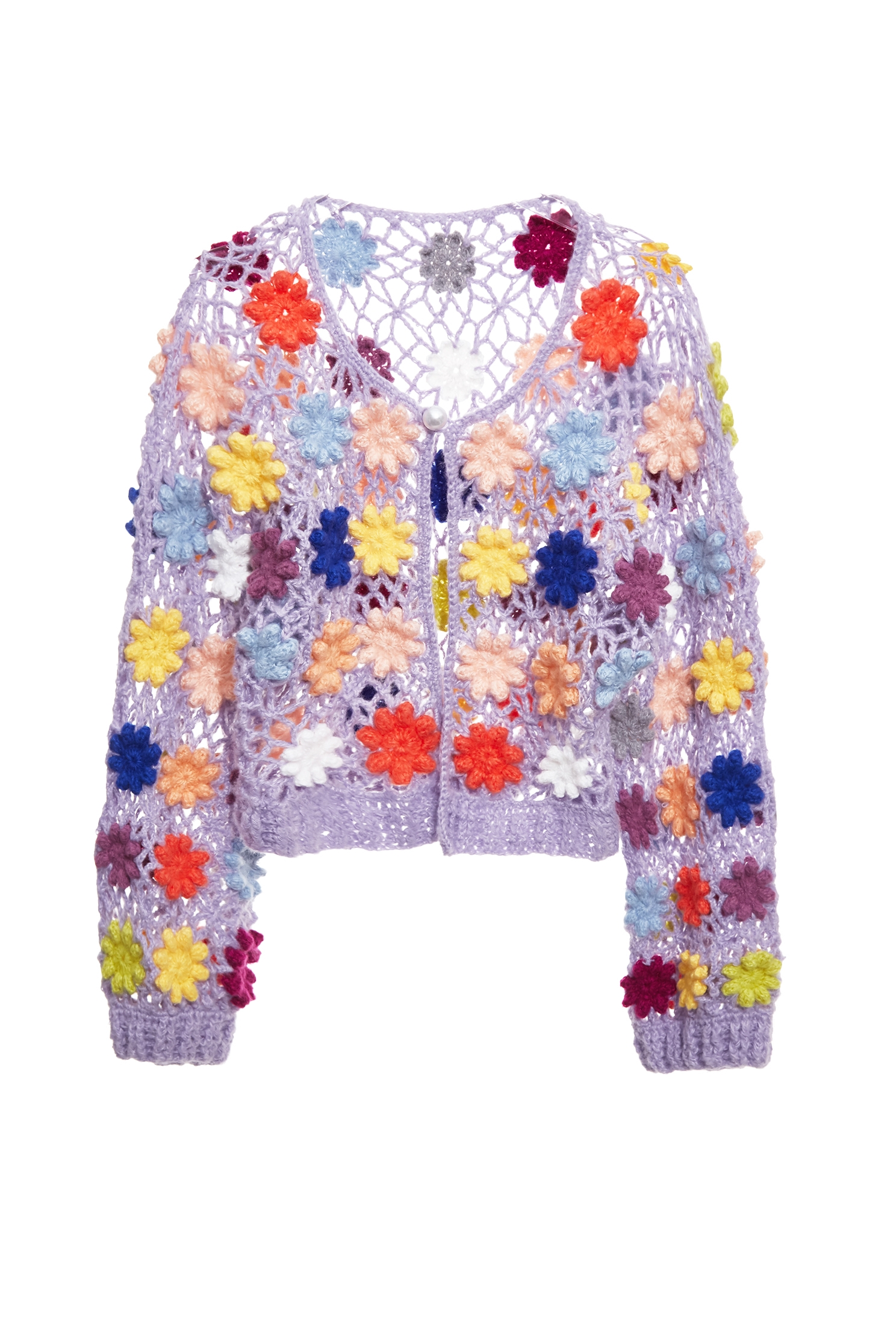 浪漫手作五彩外套浪漫手作五彩外套,外套,春夏穿搭,派對特輯,珍珠,約會特輯,花花世界,針織,針織外套