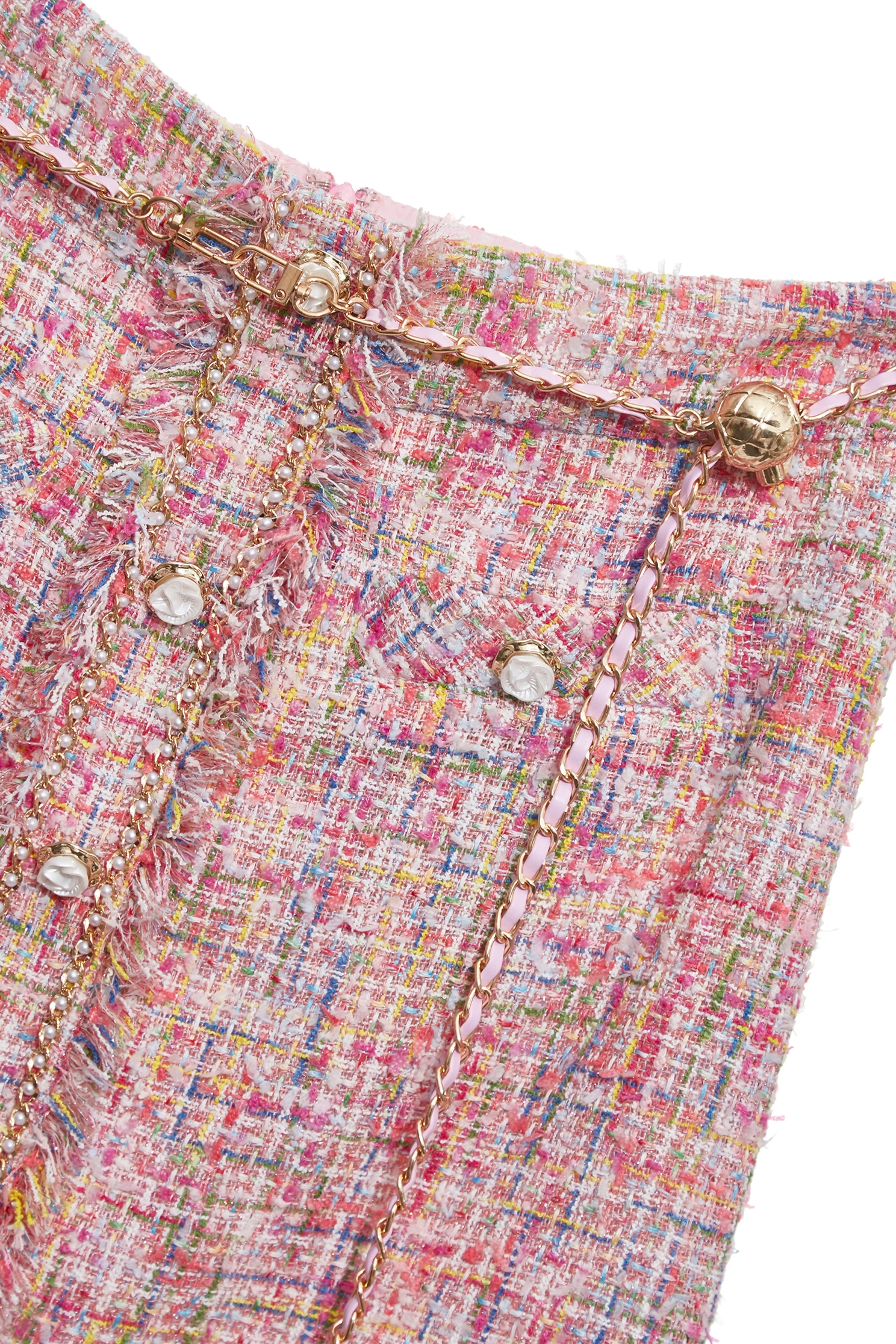 電光紫粉小香風花呢紗短裙電光紫粉小香風花呢紗短裙,小香風,春夏穿搭,時髦成套搭配,短裙