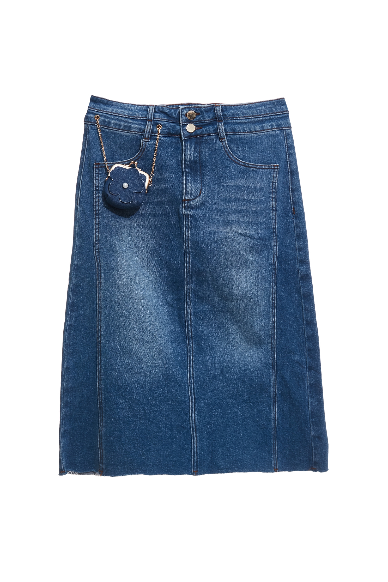 附復古錢包牛仔裙附復古錢包牛仔裙,春夏穿搭,牛仔,牛仔裙,約會特輯