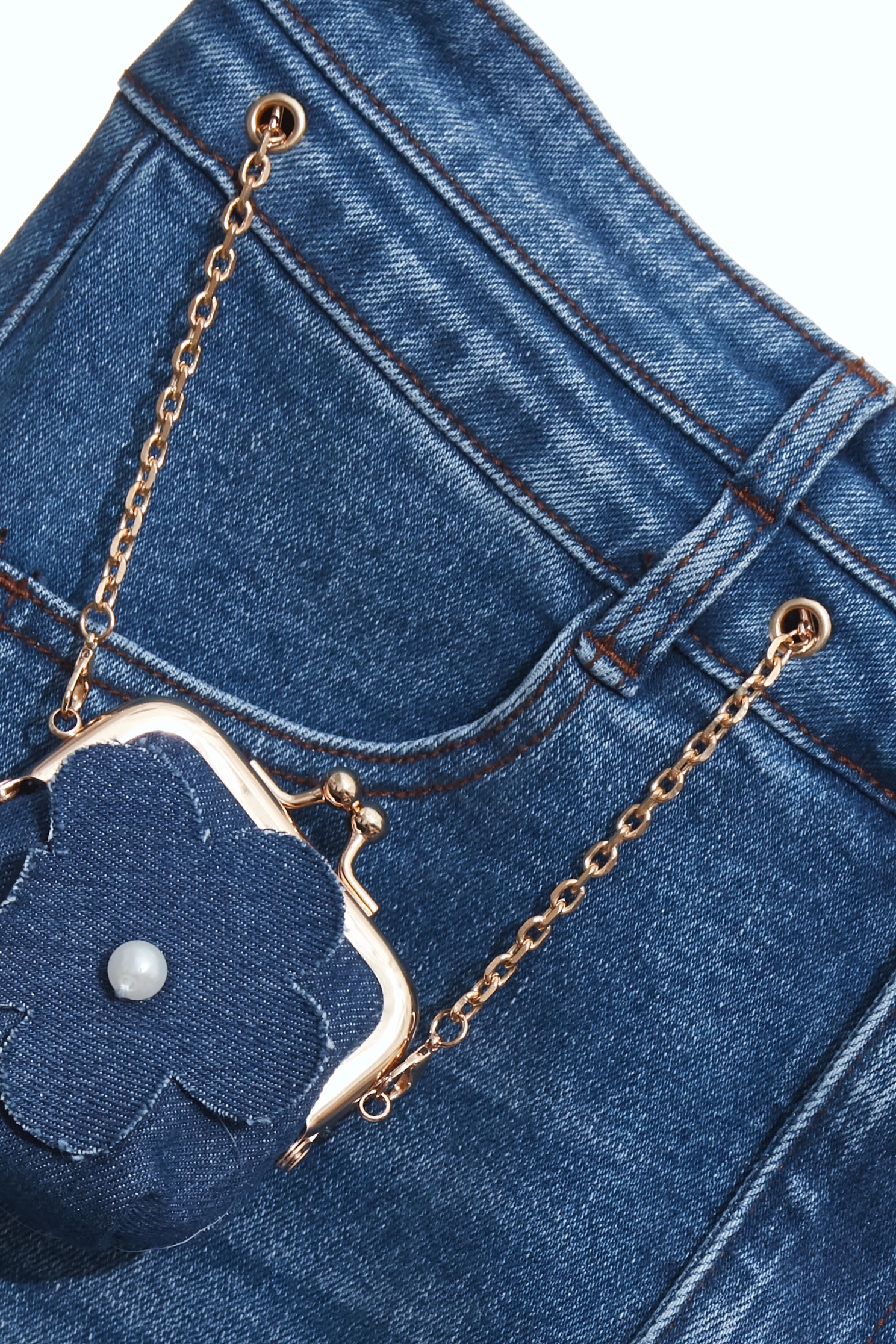 附復古錢包牛仔裙附復古錢包牛仔裙,春夏穿搭,牛仔,牛仔裙,約會特輯