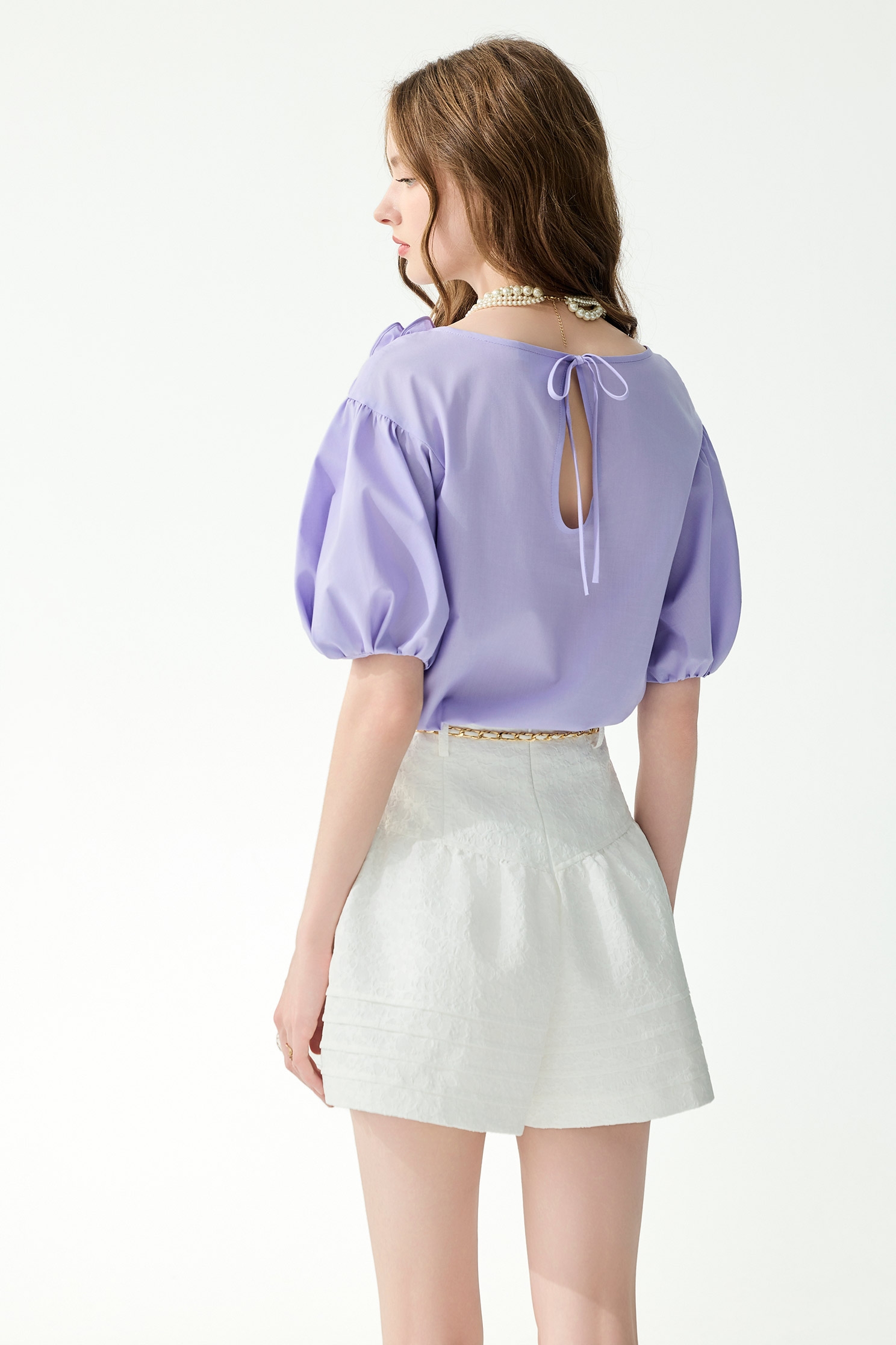 立體褆花單品短褲裙立體褆花單品短褲裙,小香風,春夏穿搭,白色褲子,短褲,褲子