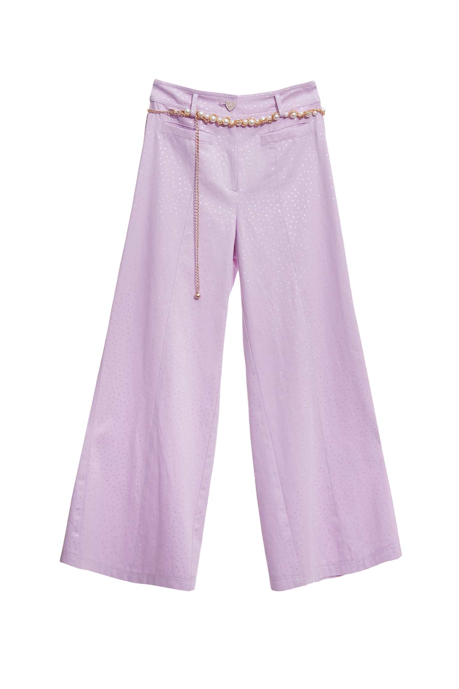 光澤感星星造型闊腿褲光澤感星星造型闊腿褲,上班OL穿搭,丹寧,人氣商品,寬褲,時髦成套搭配,牛仔,牛仔褲,珍珠,秋冬穿搭,褲子