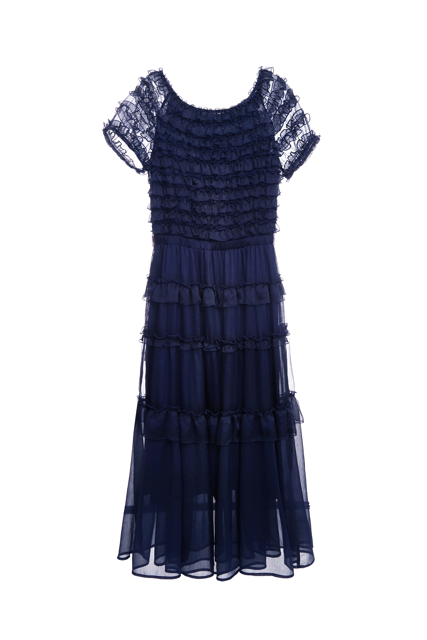 海洋洞穴色荷葉造型禮服海洋洞穴色荷葉造型禮服,人氣商品,小禮服,春夏穿搭,禮服,荷葉,雪紡洋裝