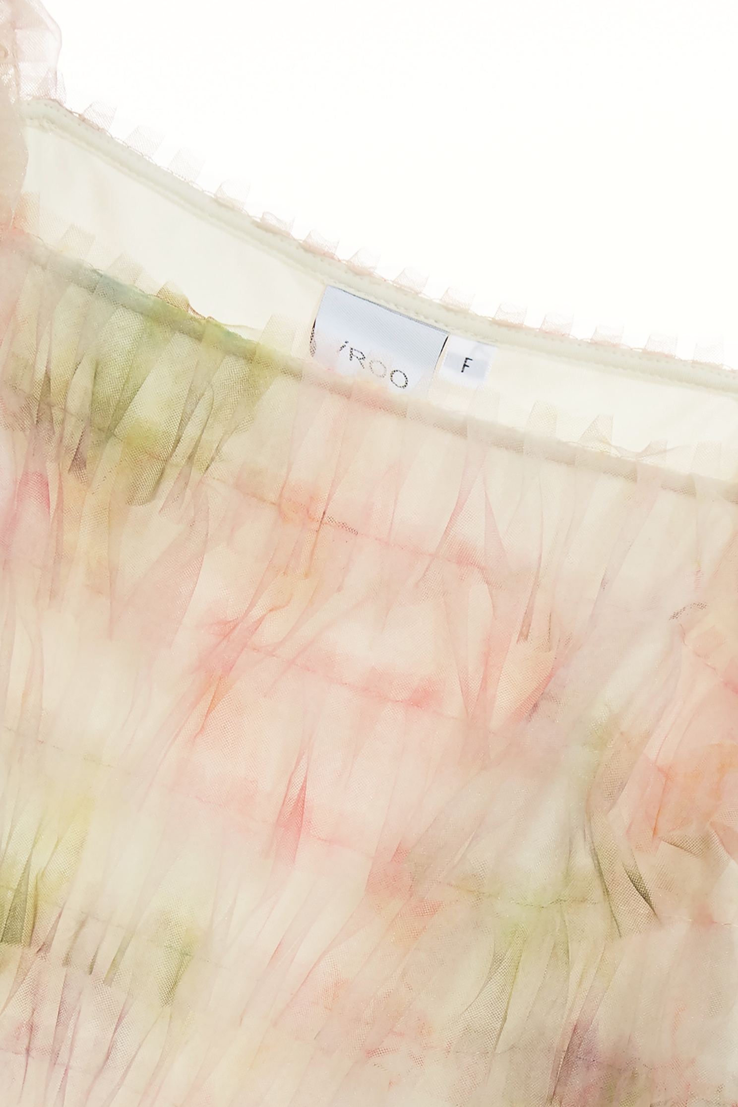 粉霧色漸層粉彩上衣粉霧色漸層粉彩上衣,一般背心,一般背心馬甲,上衣,春夏穿搭,時髦成套搭配,約會特輯,網紗,背心,荷葉,輕奢度假,輕奢渡假