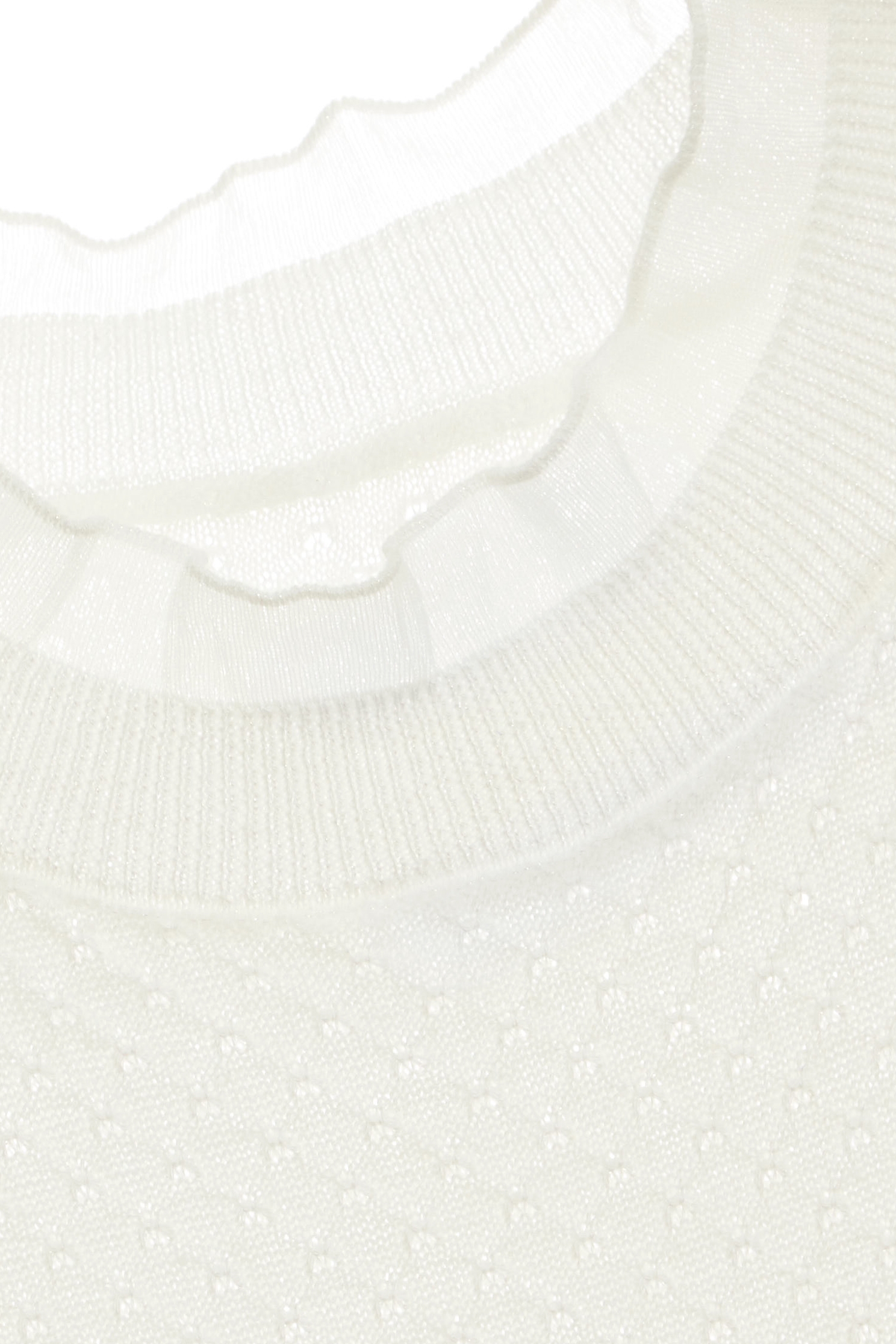 楊柳壓褶袖針織上衣楊柳壓褶袖針織上衣,上班OL穿搭,上衣,春夏穿搭,約會特輯,蕾絲,透膚上衣,針織,針織上衣,針織衫