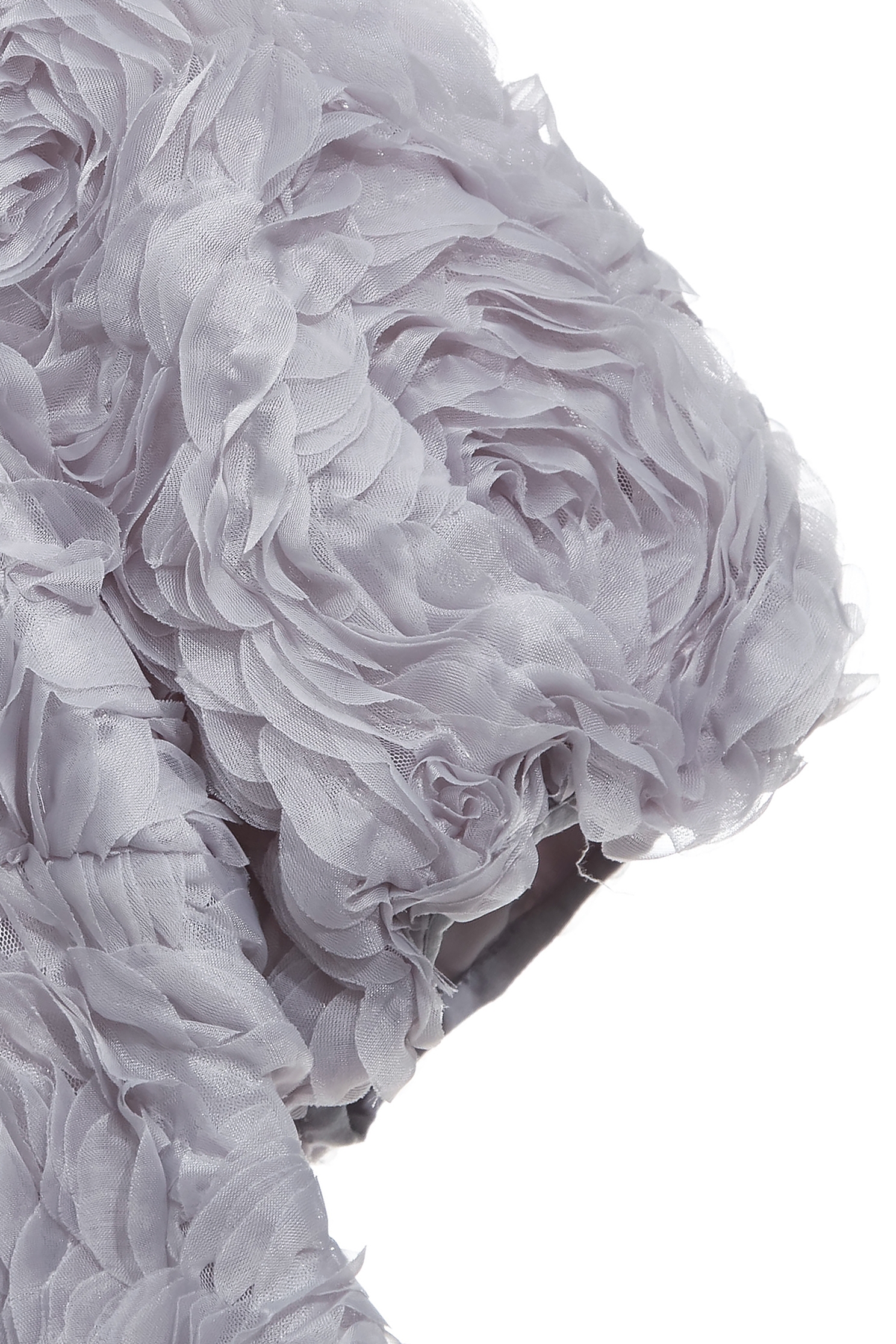 薄暮灰玫瑰花上衣薄暮灰玫瑰花上衣,V領上衣,上衣,時髦成套搭配,派對特輯,秋冬穿搭,網紗,花花世界