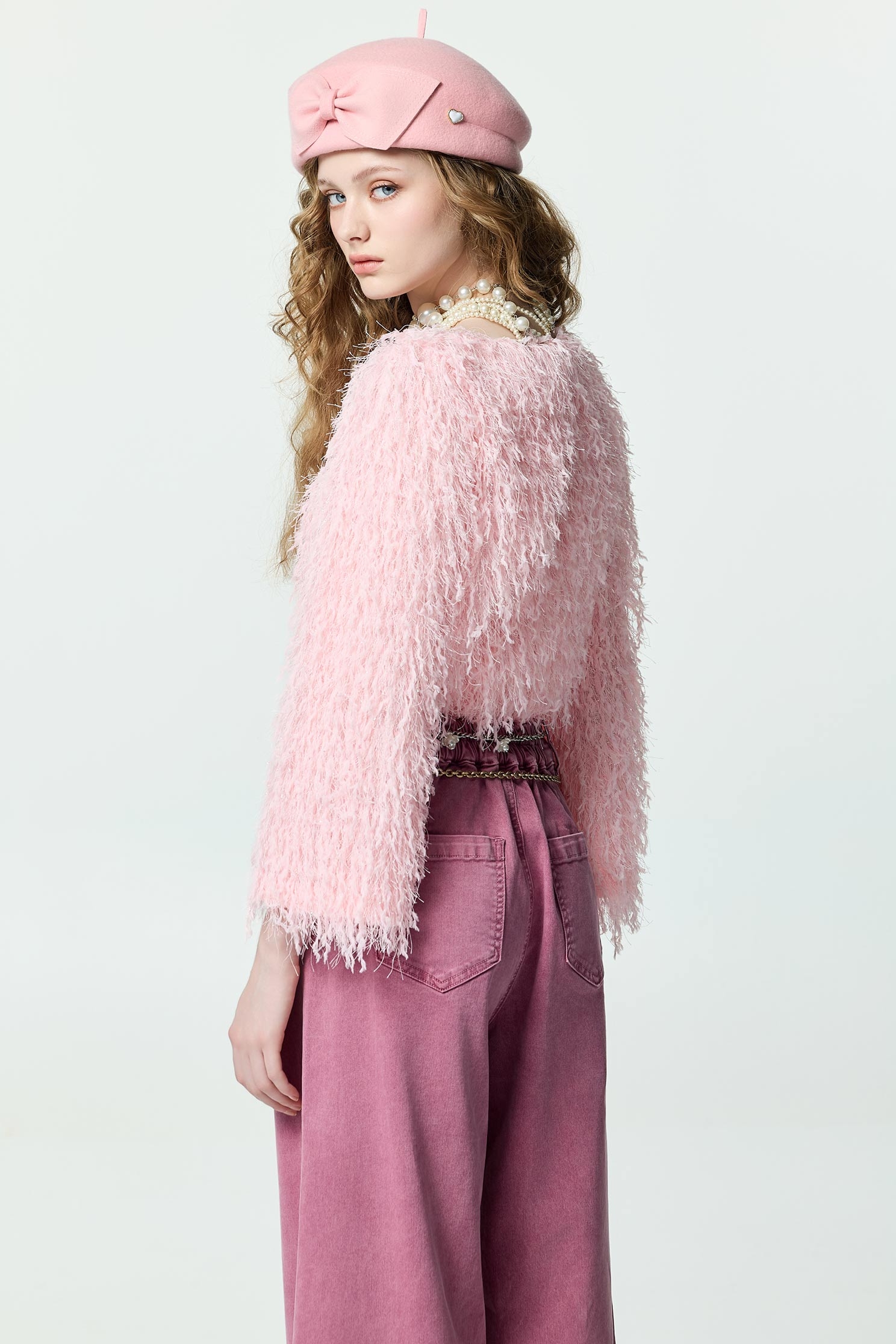 紅雪糕光澤感流蘇上衣紅雪糕光澤感流蘇上衣,上班OL穿搭,上衣,派對特輯,秋冬穿搭,約會特輯,花花世界