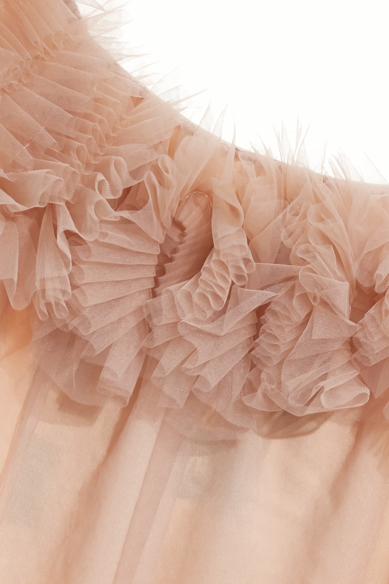 淺焦糖色立體摺飾式上衣淺焦糖色立體摺飾式上衣,一字領上衣,上衣,平口上衣,春夏穿搭,約會特輯,荷葉