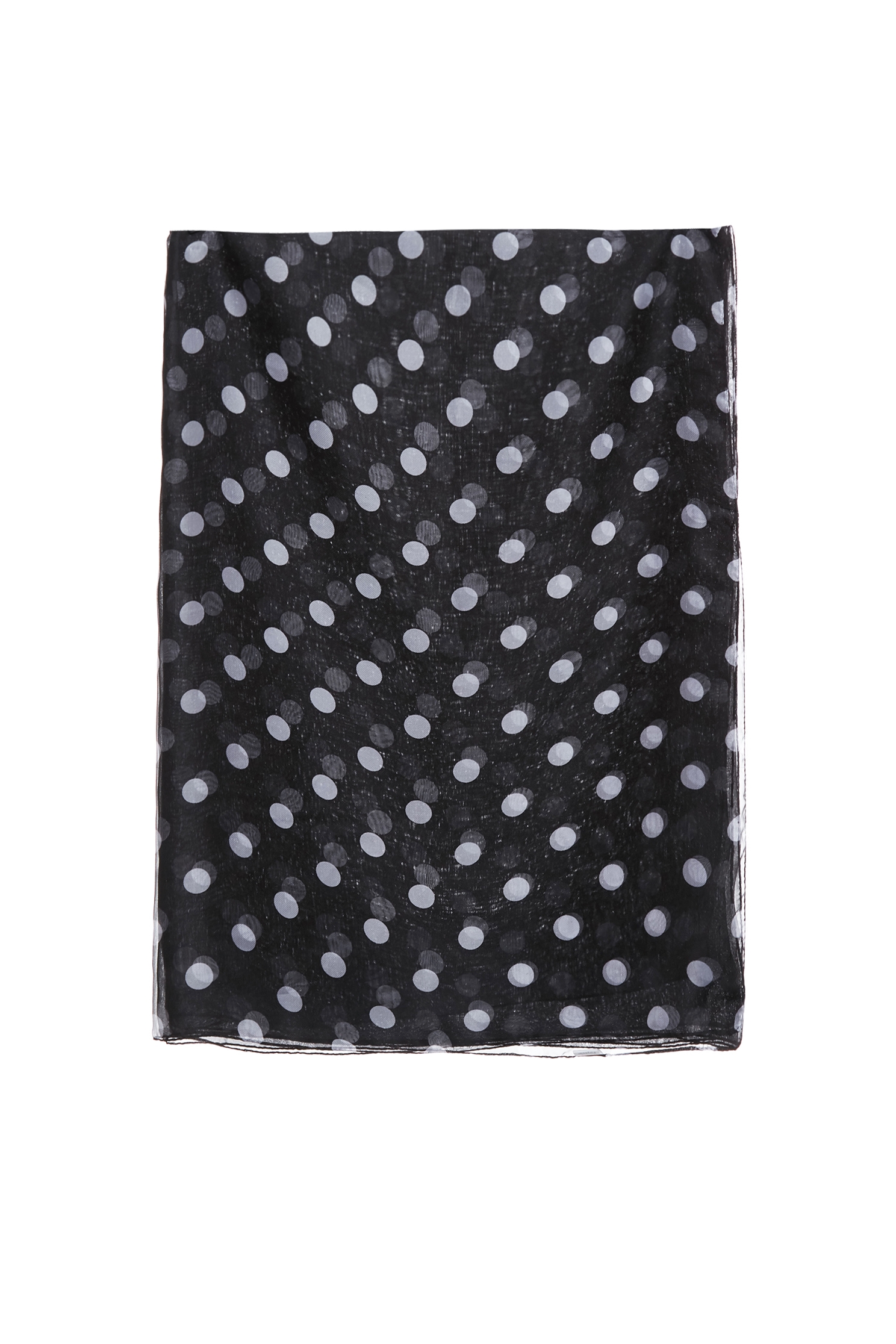 經典黑白圓點絲巾經典黑白圓點絲巾,秋冬穿搭