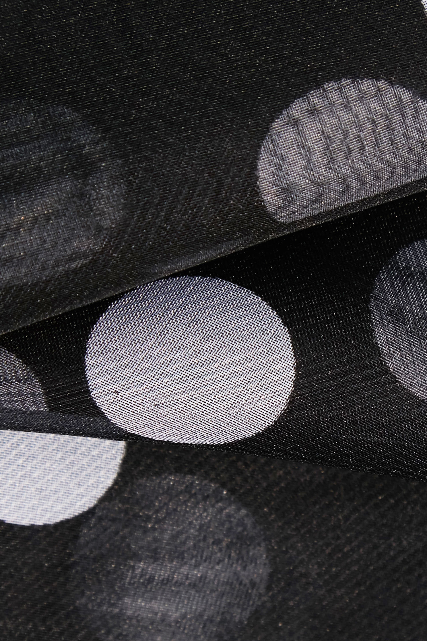 經典黑白圓點絲巾經典黑白圓點絲巾,秋冬穿搭