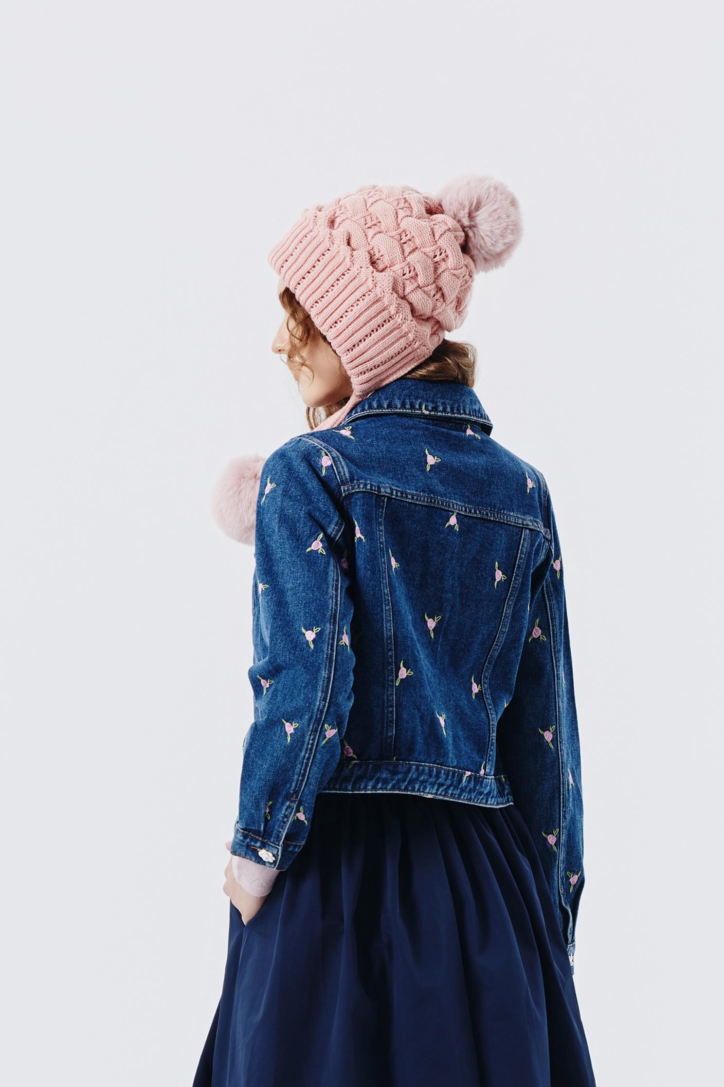 軟絨絨兔毛針織帽軟絨絨兔毛針織帽,秋冬穿搭,針織