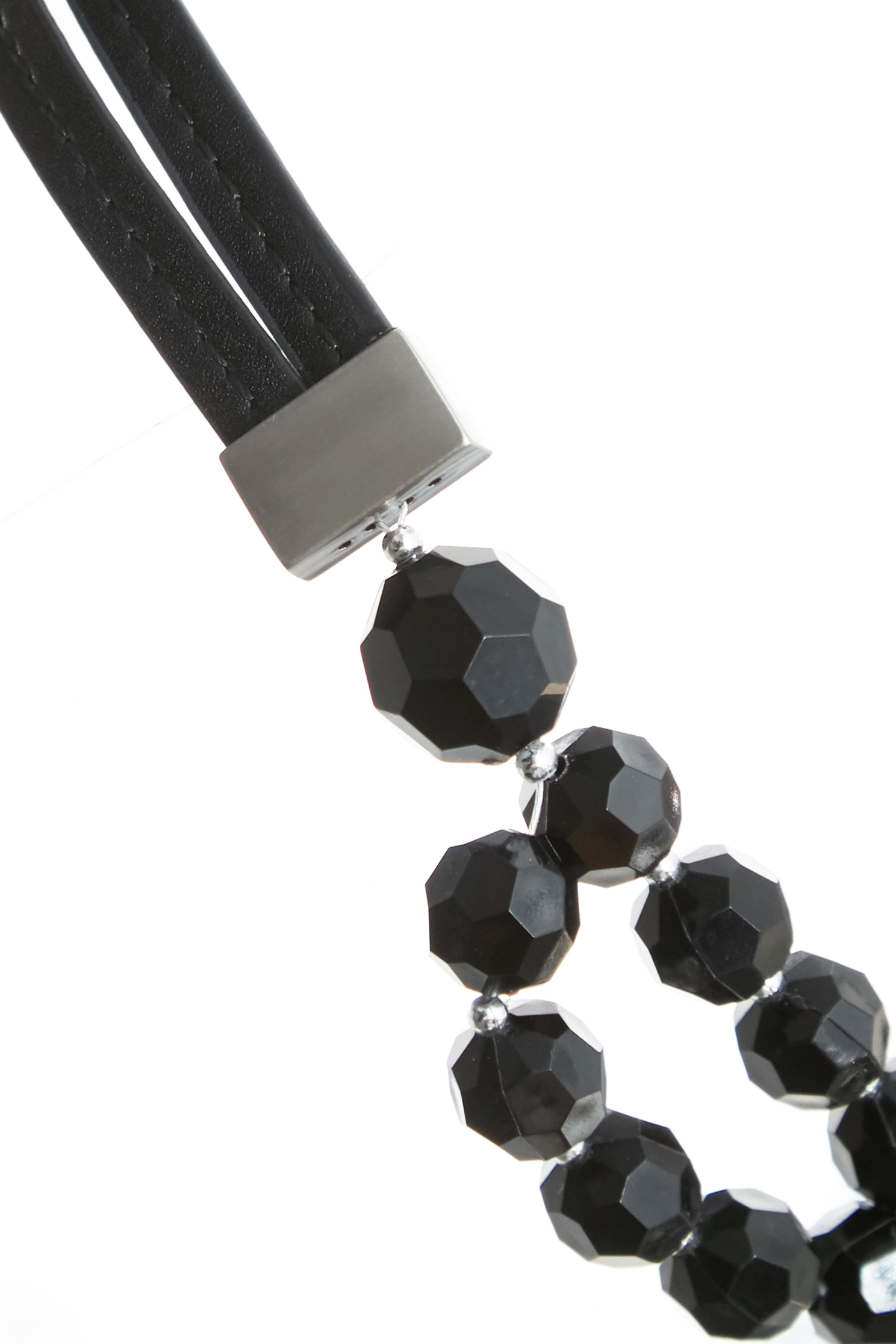 皮綁式時尚角珠腰鍊皮綁式時尚角珠腰鍊,皮革,秋冬穿搭