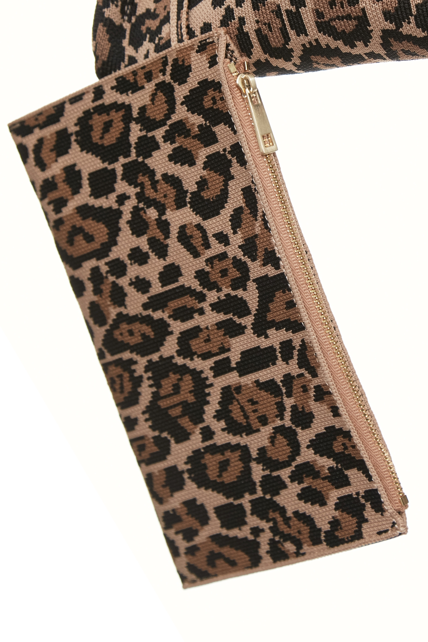 個性豹紋愛心針織手提包個性豹紋愛心針織手提包,秋冬穿搭,針織