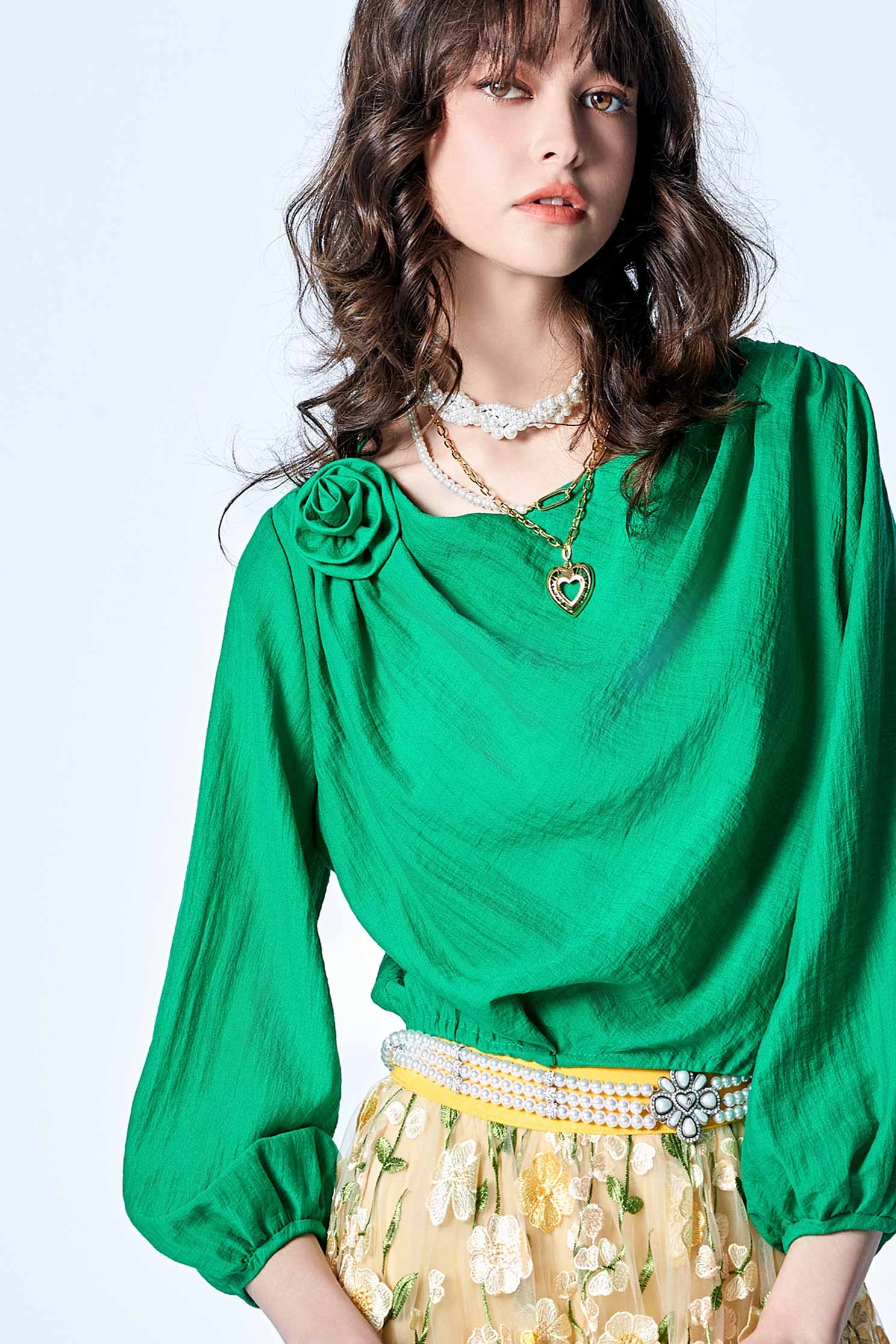 多層次珍珠纏繞項鍊多層次珍珠纏繞項鍊,春夏穿搭,珍珠,項鍊