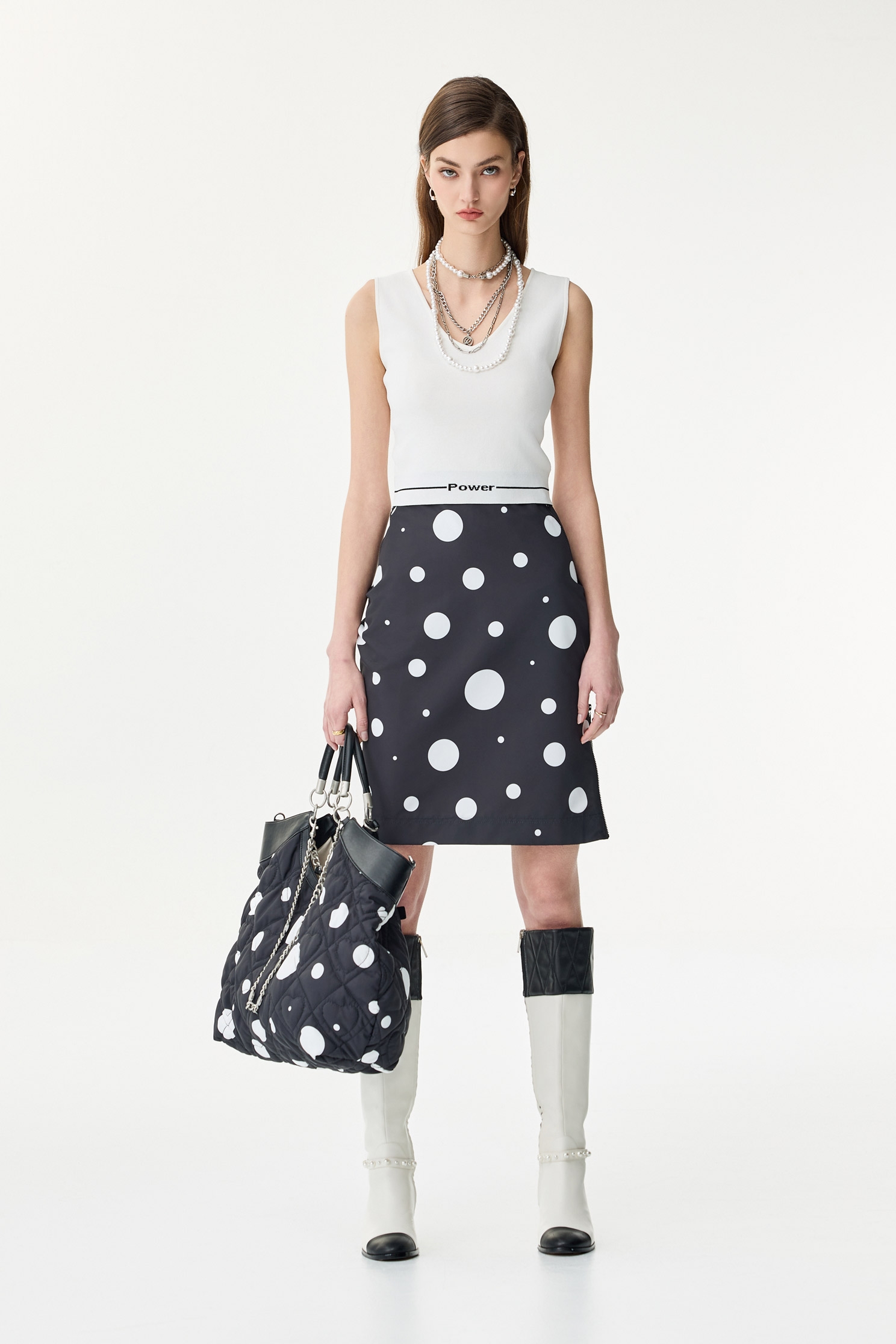 經典款點點鋪棉菱格包經典款點點鋪棉菱格包,春夏穿搭