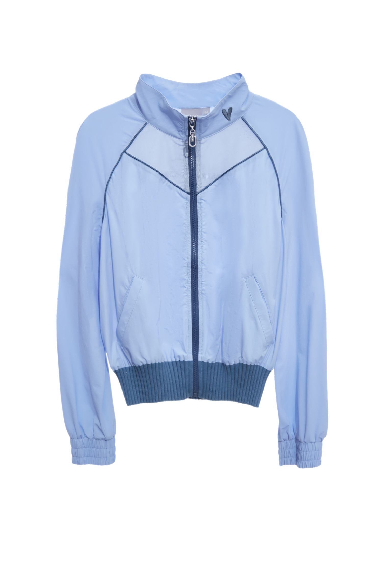 拼接透視網紗膠原蛋白外套拼接透視網紗膠原蛋白外套,一般外套,外套,春夏穿搭,網紗