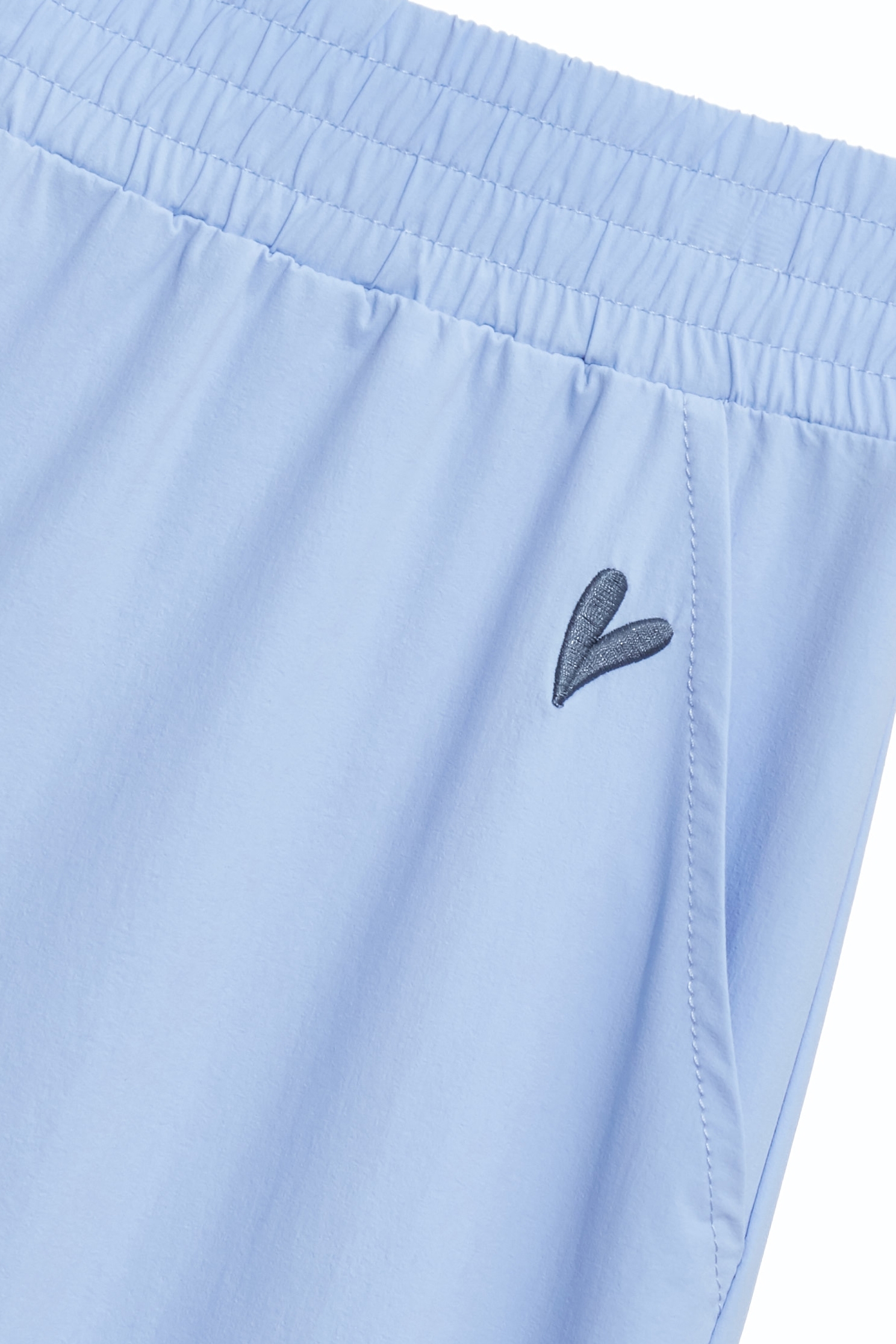 下擺配色線膠原蛋白寬腿褲下擺配色線膠原蛋白寬腿褲,刺繡,寬褲,春夏穿搭,褲子