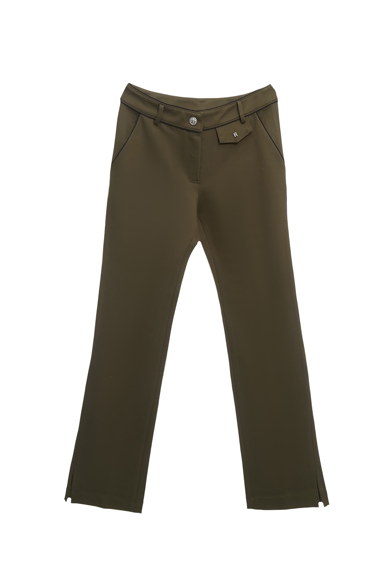 配色織帶修身直筒長褲配色織帶修身直筒長褲,喇叭褲,春夏穿搭,褲子,黑色褲子