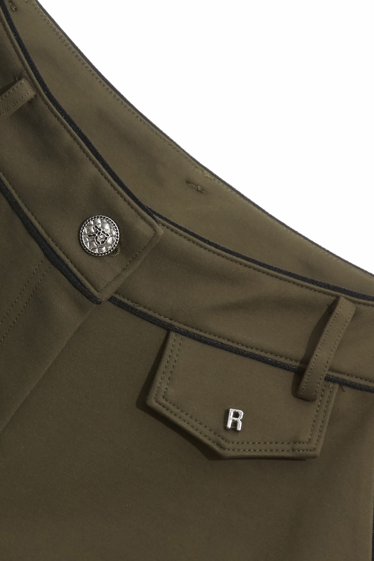 配色織帶修身直筒長褲配色織帶修身直筒長褲,喇叭褲,春夏穿搭,褲子,黑色褲子