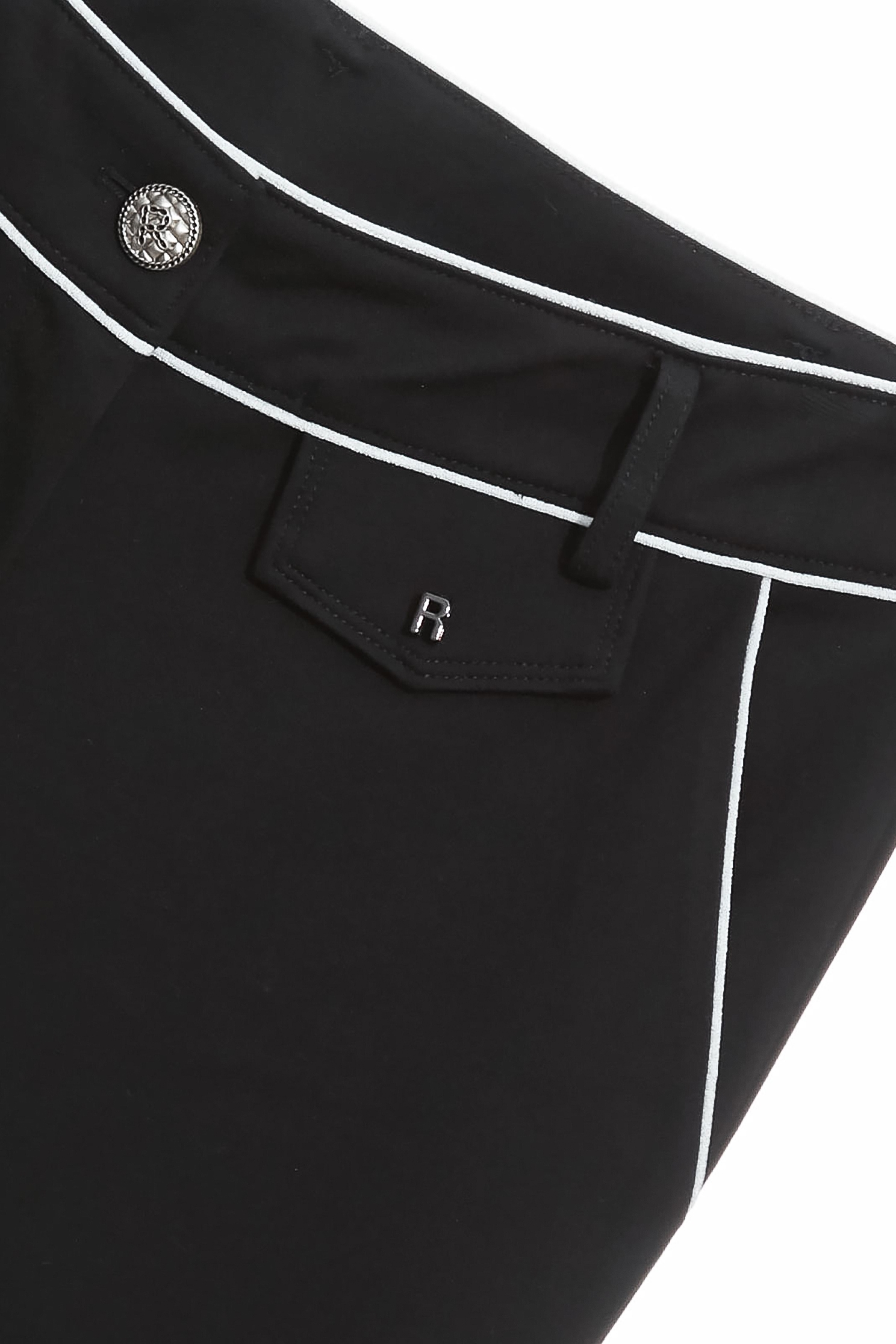 配色織帶修身直筒長褲配色織帶修身直筒長褲,喇叭褲,春夏穿搭,褲子,黑色褲子