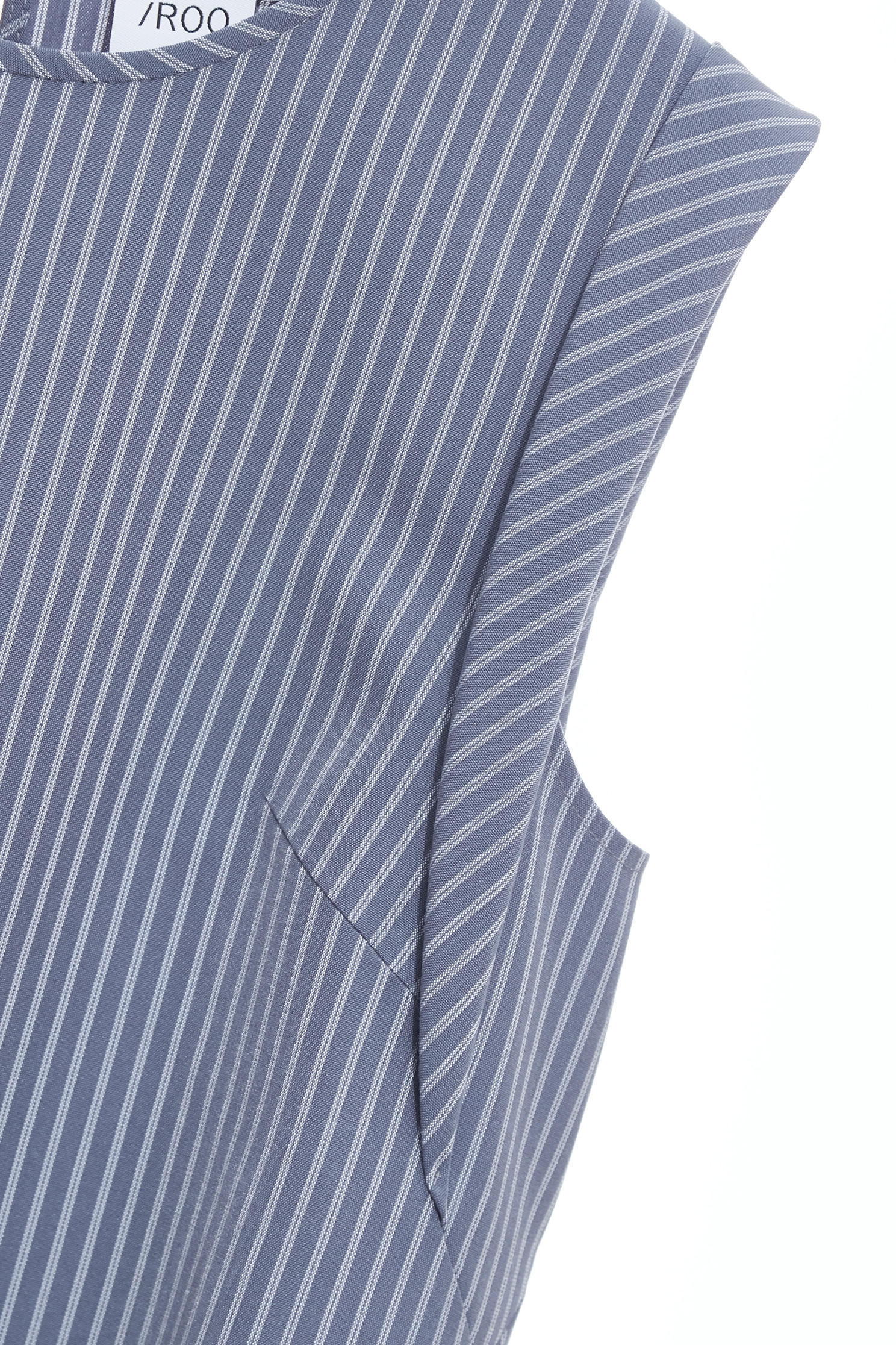 造型微光藍細條上衣造型微光藍細條上衣,一般背心,一般背心馬甲,上衣,春夏穿搭,背心