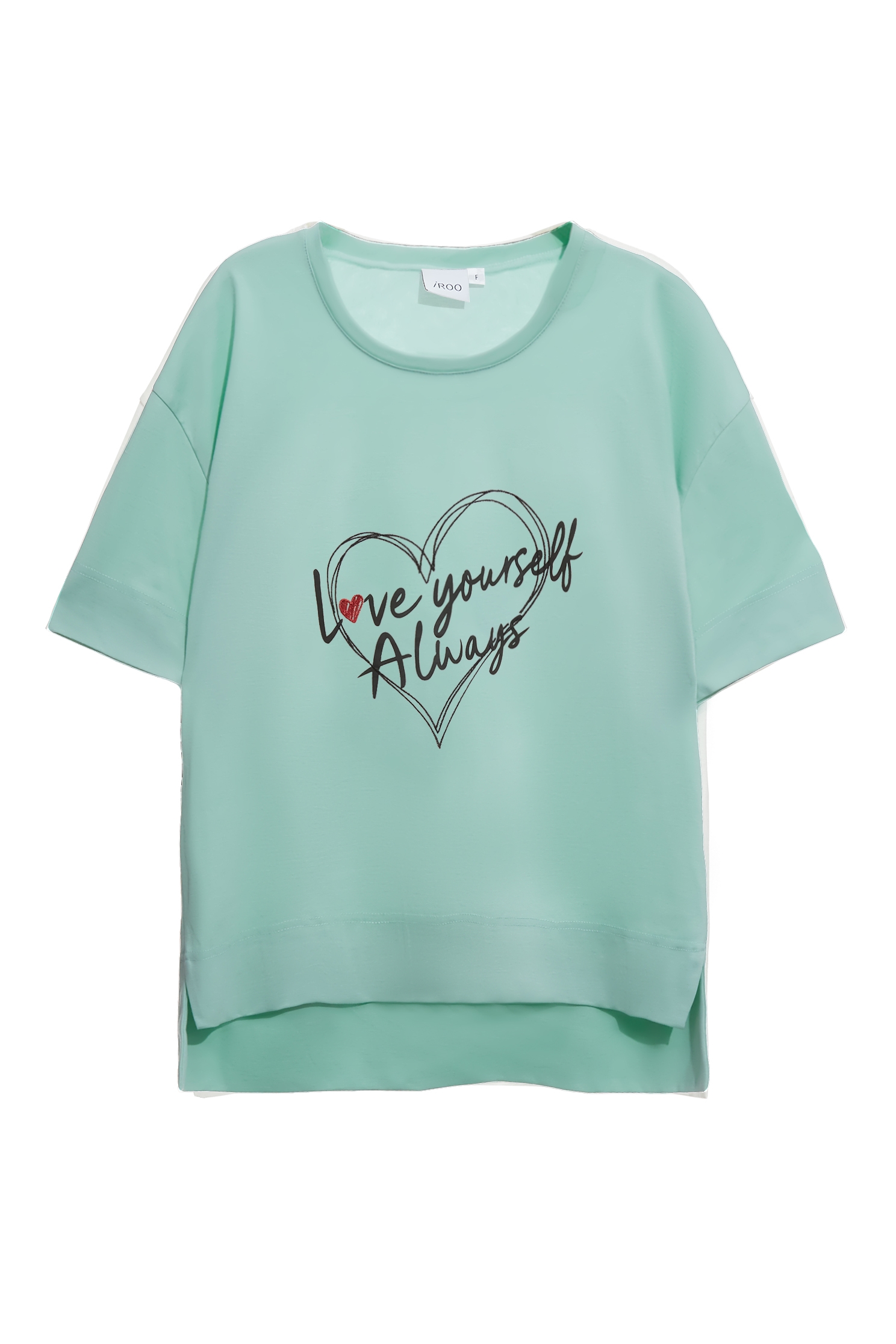 愛自己標語印花寬版上衣愛自己標語印花寬版上衣,上衣,刺繡,春夏穿搭,白色上衣,黑色上衣