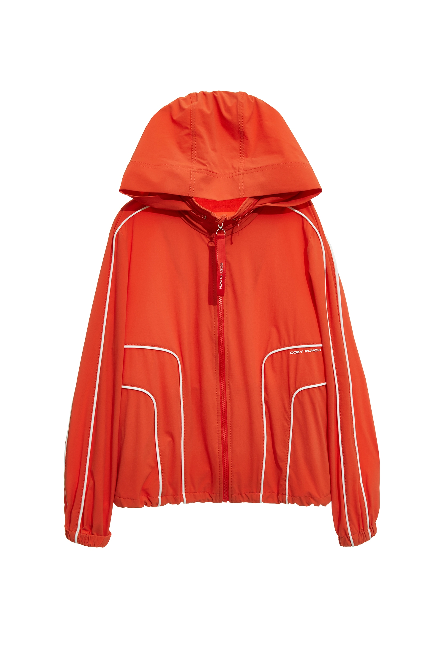 彩虹衣膠原蛋白線條設計外套彩虹衣膠原蛋白線條設計外套,一般外套,外套,春夏穿搭,連帽外套