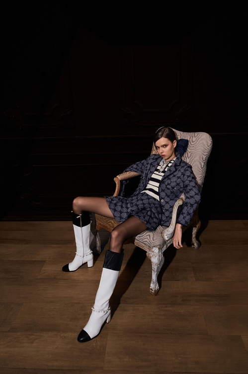 立體蝴蝶結紋理短褲,褲裙