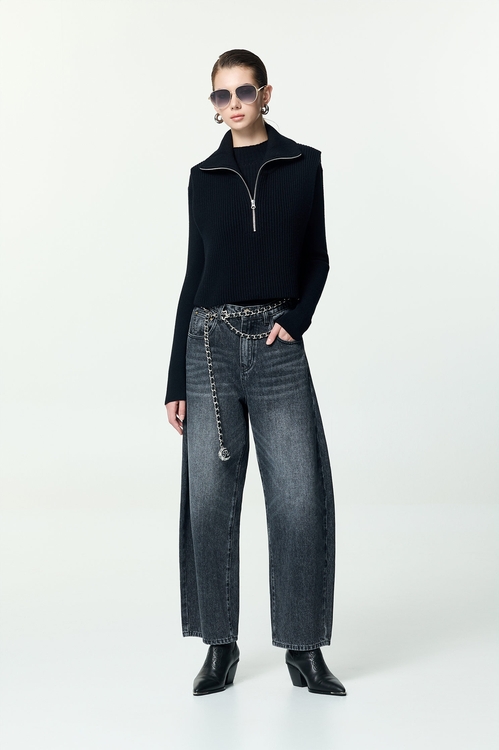 短版造型針織背心,秋冬穿搭