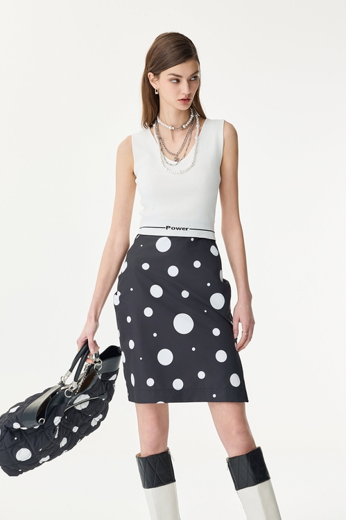 復古極簡針織背心,V領背心