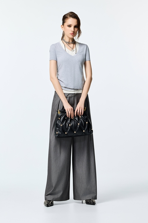 薄暮灰假兩件Ｔ恤上衣,T-Shirt