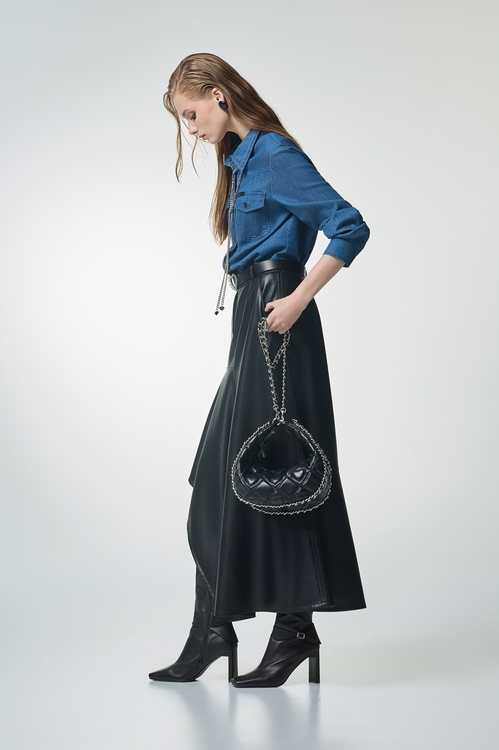 類天絲棉牛仔襯衫,襯衫