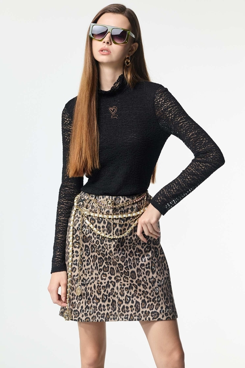 波紋蕾絲上衣,蕾絲上衣