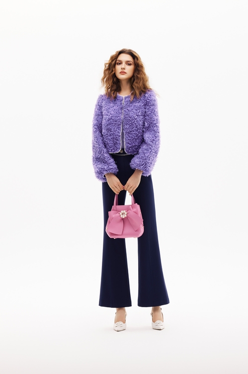 柔紫色立體壓花瓣外套,,柔紫色立體壓花瓣外套,外套,春夏穿搭,派對特輯,珍珠,約會特輯,花花世界,針織,針織外套,一般外套,上班OL穿搭,外套,春夏穿搭,派對特輯,珍珠,約會特輯,花花世界,長袖外套