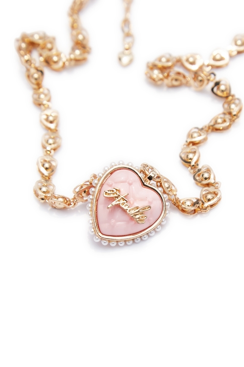 甜美愛心抱枕項鍊,,甜美愛心抱枕項鍊,春夏穿搭,珍珠,項鍊,春夏穿搭,項鍊,春夏穿搭,項鍊