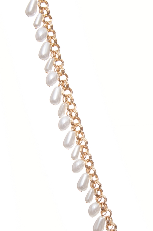 簡約垂墜珍珠長項鍊,,簡約垂墜珍珠長項鍊,春夏穿搭,珍珠,項鍊