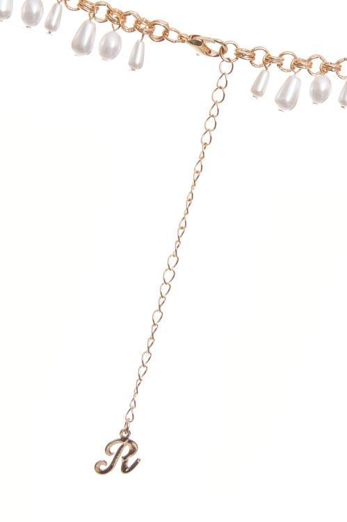 簡約垂墜珍珠長項鍊,,簡約垂墜珍珠長項鍊,春夏穿搭,珍珠,項鍊