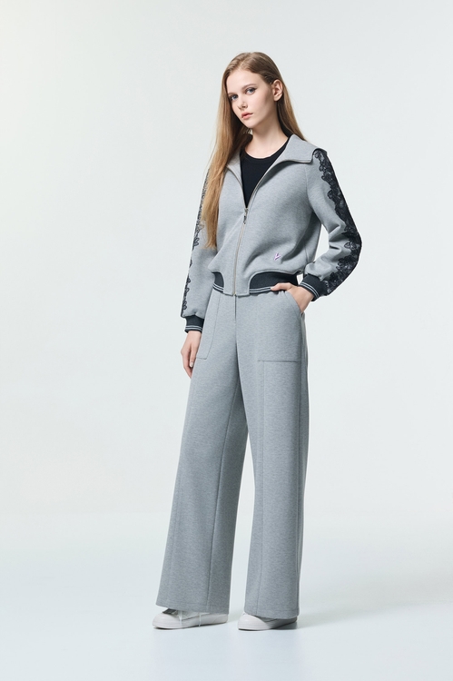 休閒風寬褲,輕奢度假