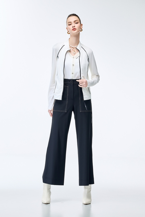 壓線顯瘦涼感超魔褲,長褲