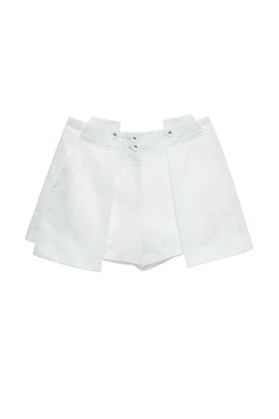 變化雙層飾片設計短褲