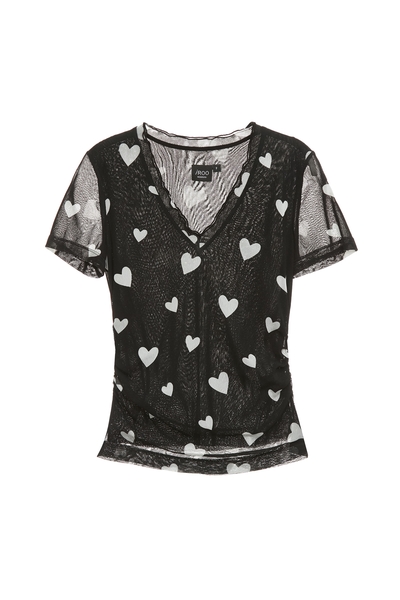 滿天心V領襪布上衣