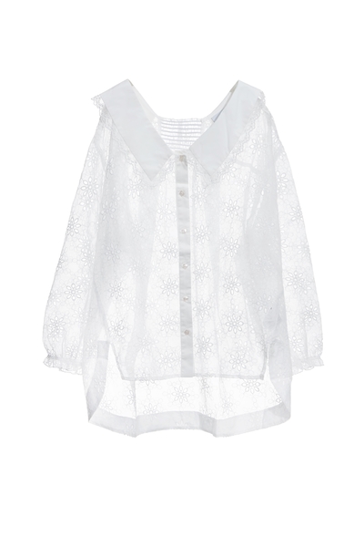 萬花筒圖騰刺繡上衣