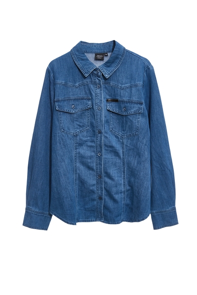 類天絲棉牛仔襯衫